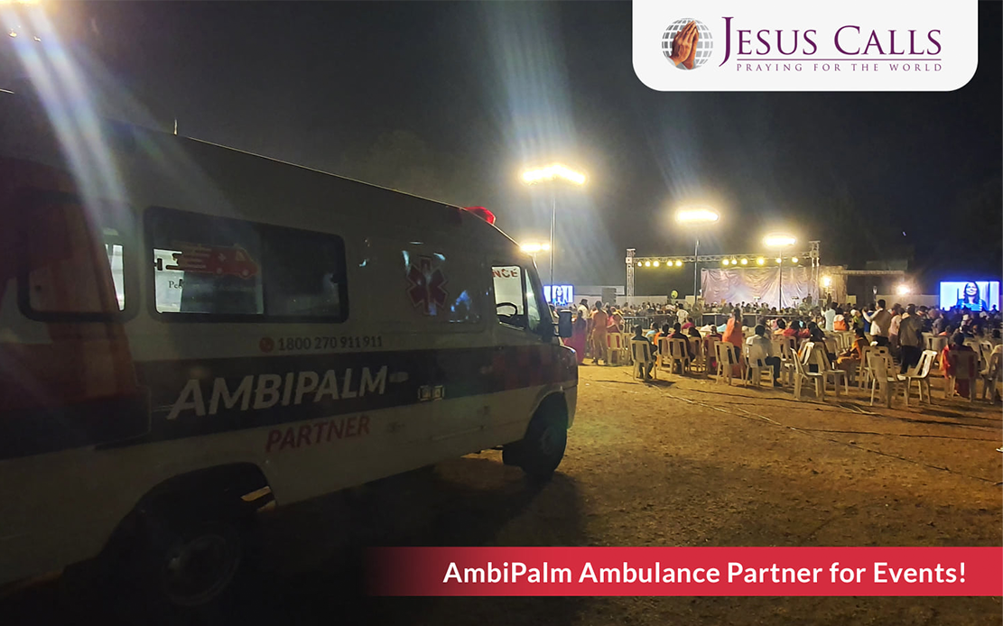 Ambipalm Ambulance partners for events